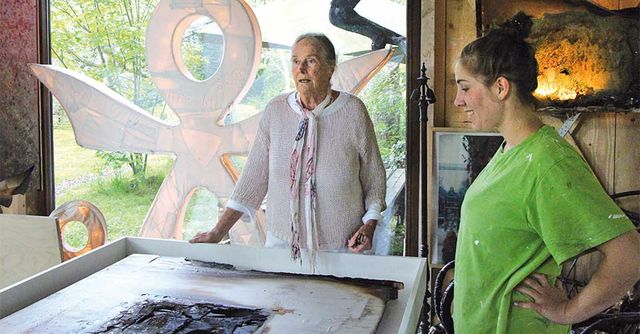 Mary Bauermeister und Mari Siebertz