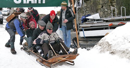 Davos – rodeln mit Tradition